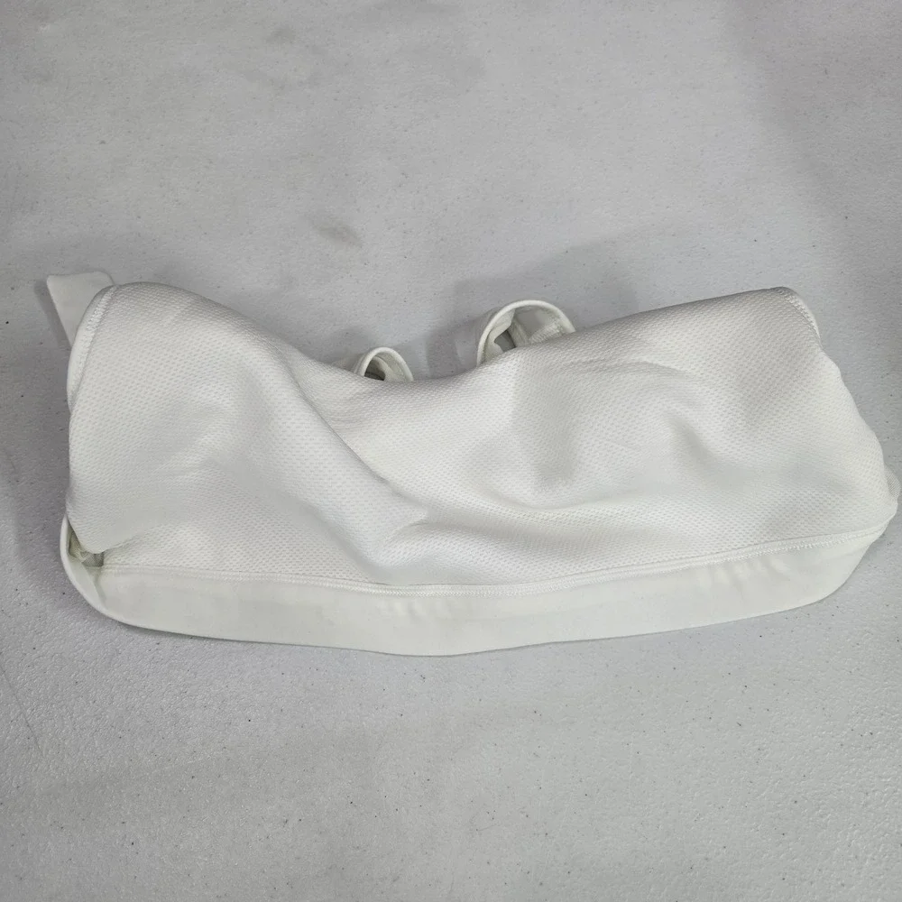 OFFLINE By Aerie Women Sports Bra Large White SWEAT CARDIO Wireless‎